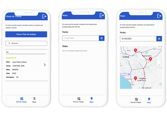 Trazabilidad y control de visitas comerciales