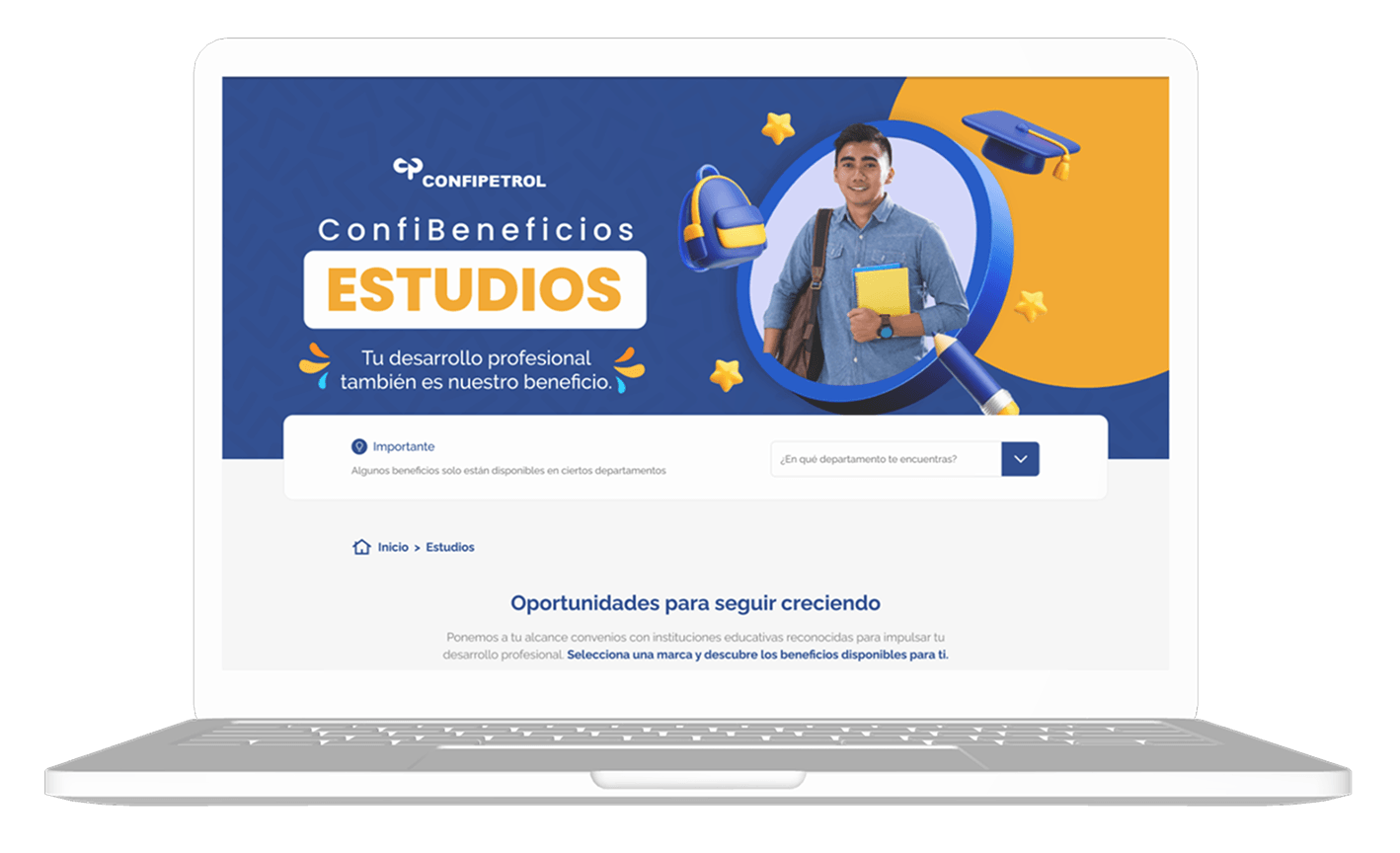 Catálogo de beneficios por categorías