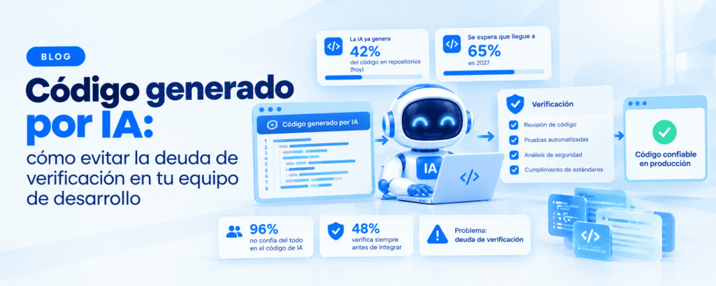 Código generado por IA: cómo evitar la deuda de verificación en tu equipo de desarrollo